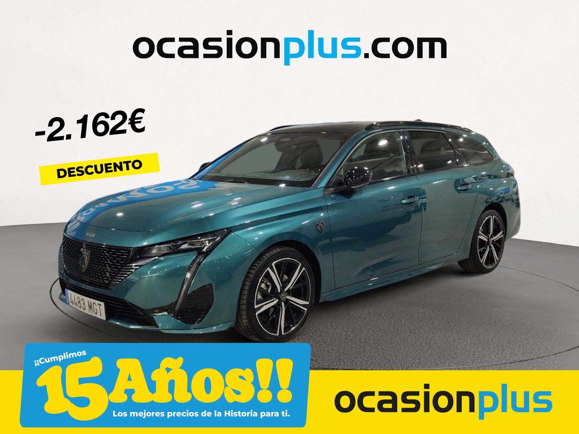 PEUGEOT 308 (BlueHDI 130 GT EAT8 96 kW (130 CV)) en Madrid