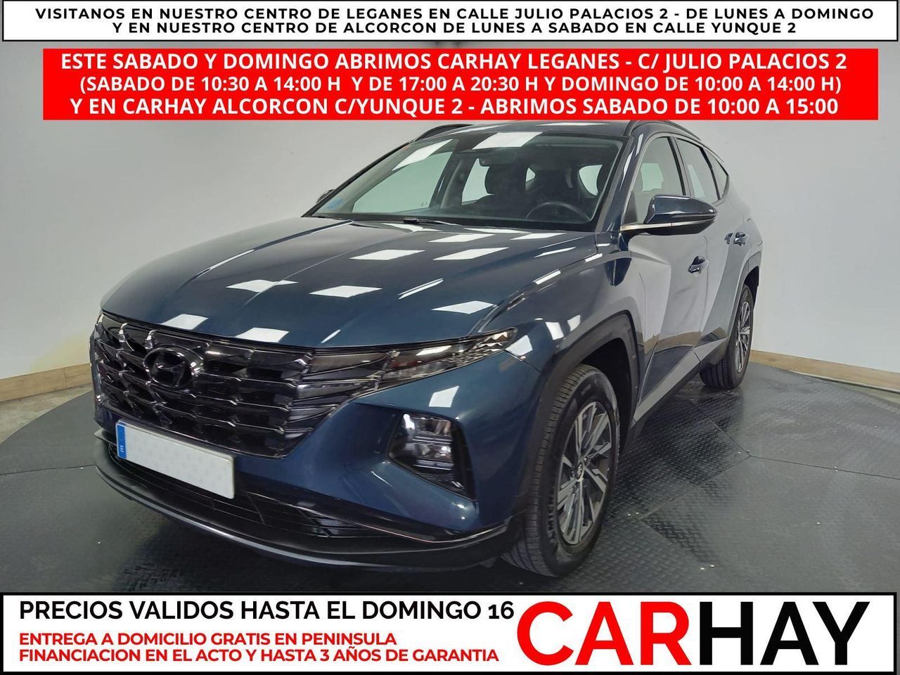 HYUNDAI Tucson (1.6 TGDI 169KW (230CV) HEV MAXX AUTO) en Madrid