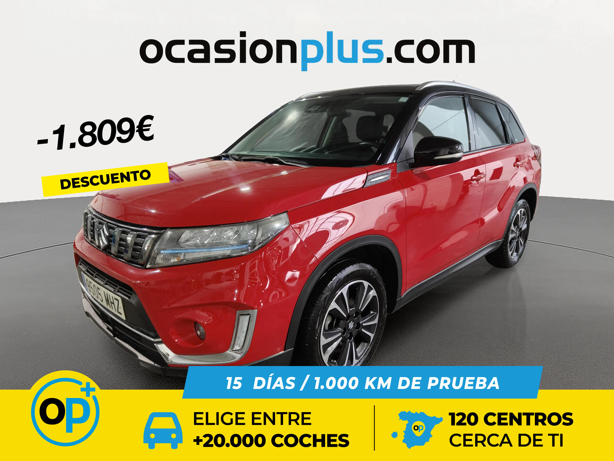 SUZUKI Vitara (1.4 Turbo Mild Hybrid GLX 4WD 95 kW (129 CV)) en Madrid
