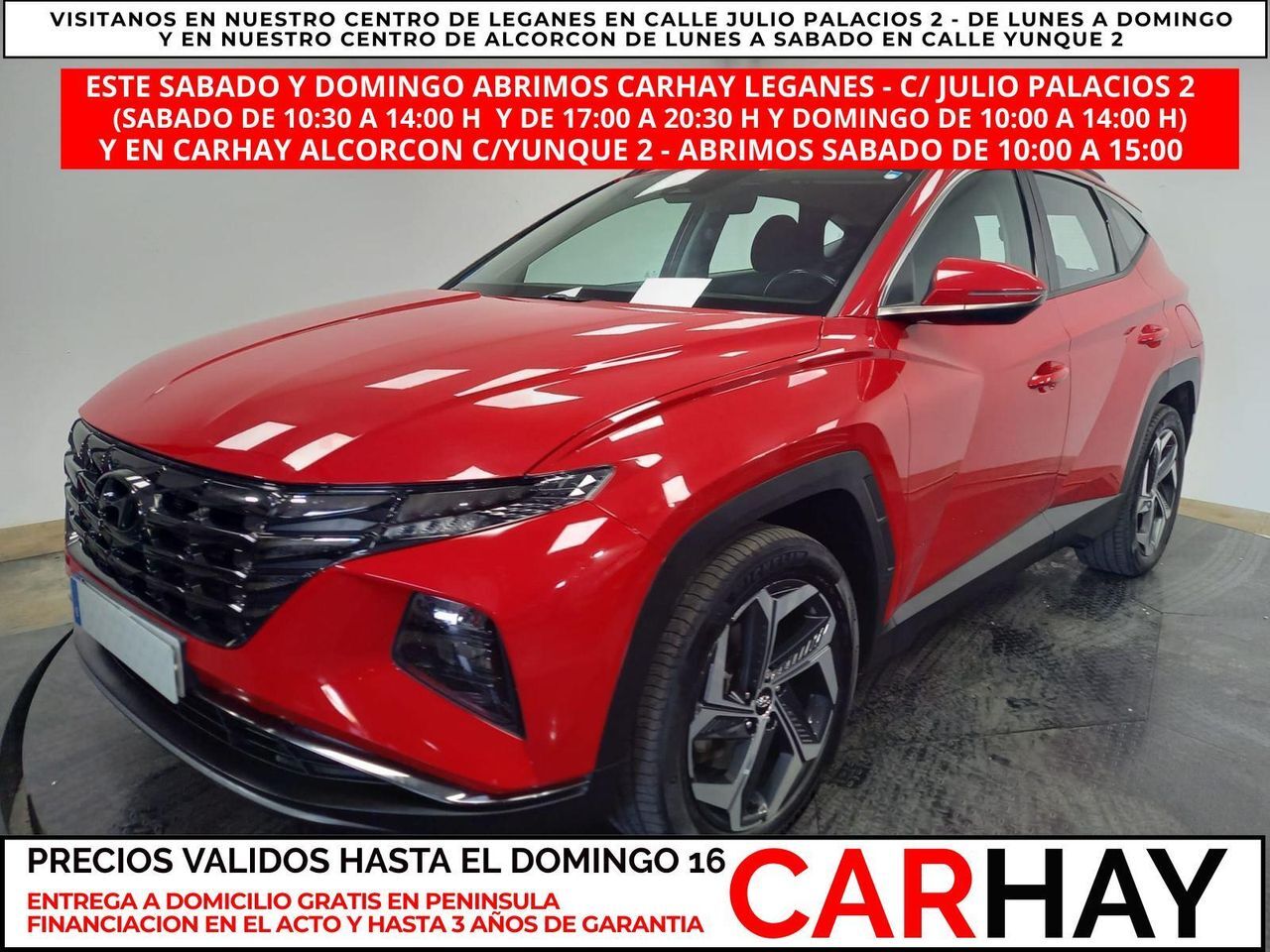 HYUNDAI Tucson (1.6 TGDI PHEV 195KW MAXX AUTO 4X4) en Madrid