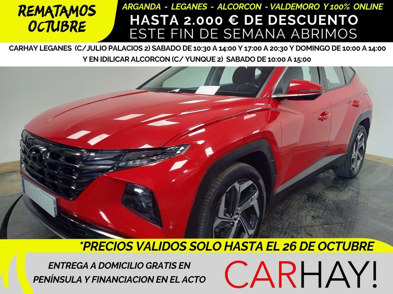 HYUNDAI Tucson (1.6 TGDI PHEV 195KW MAXX AUTO 4X4) en Madrid