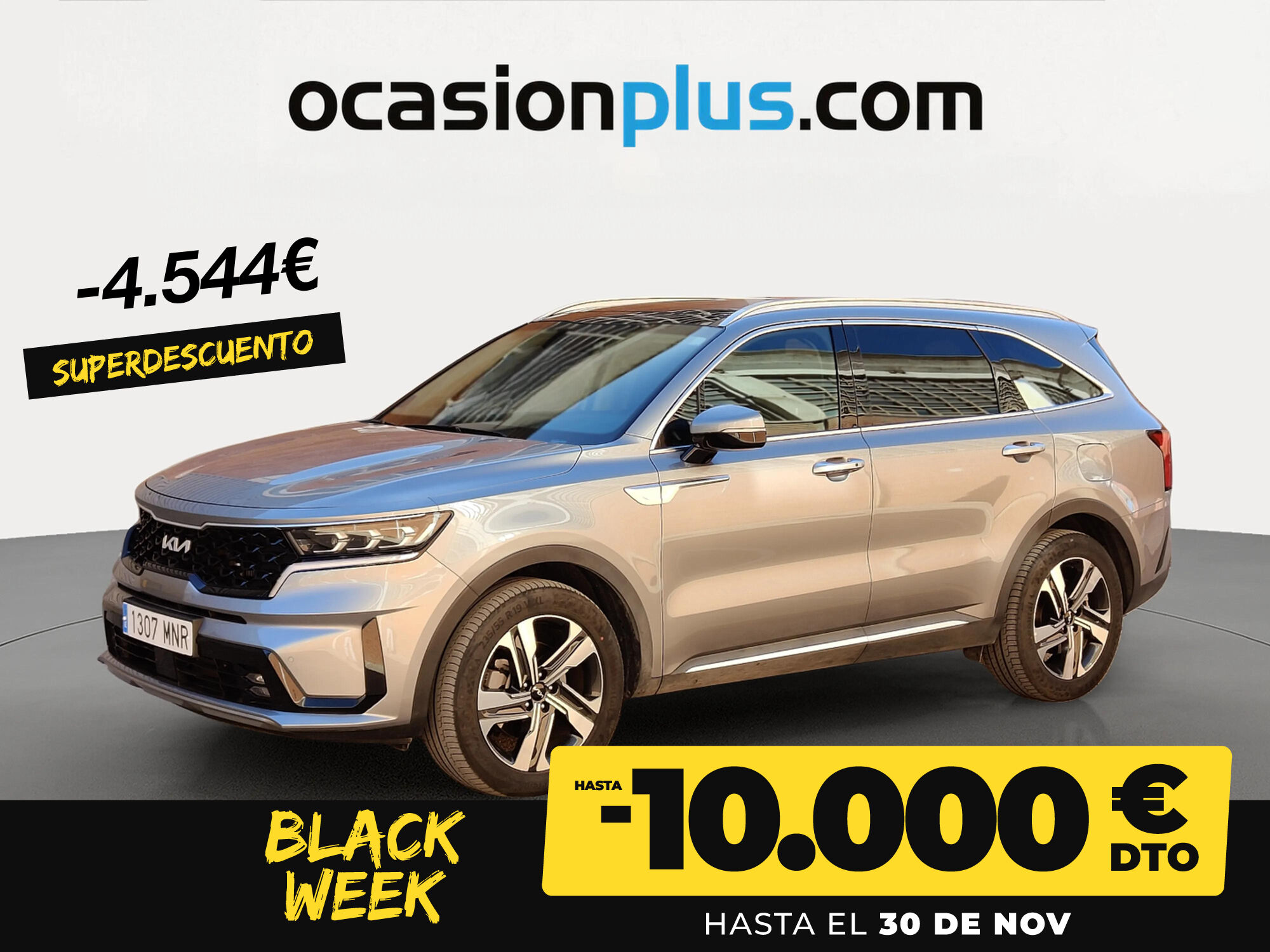 KIA Sorento (1.6 T-GDi PHEV Plus Edition 4x4 195 kW (265 CV)) en Madrid