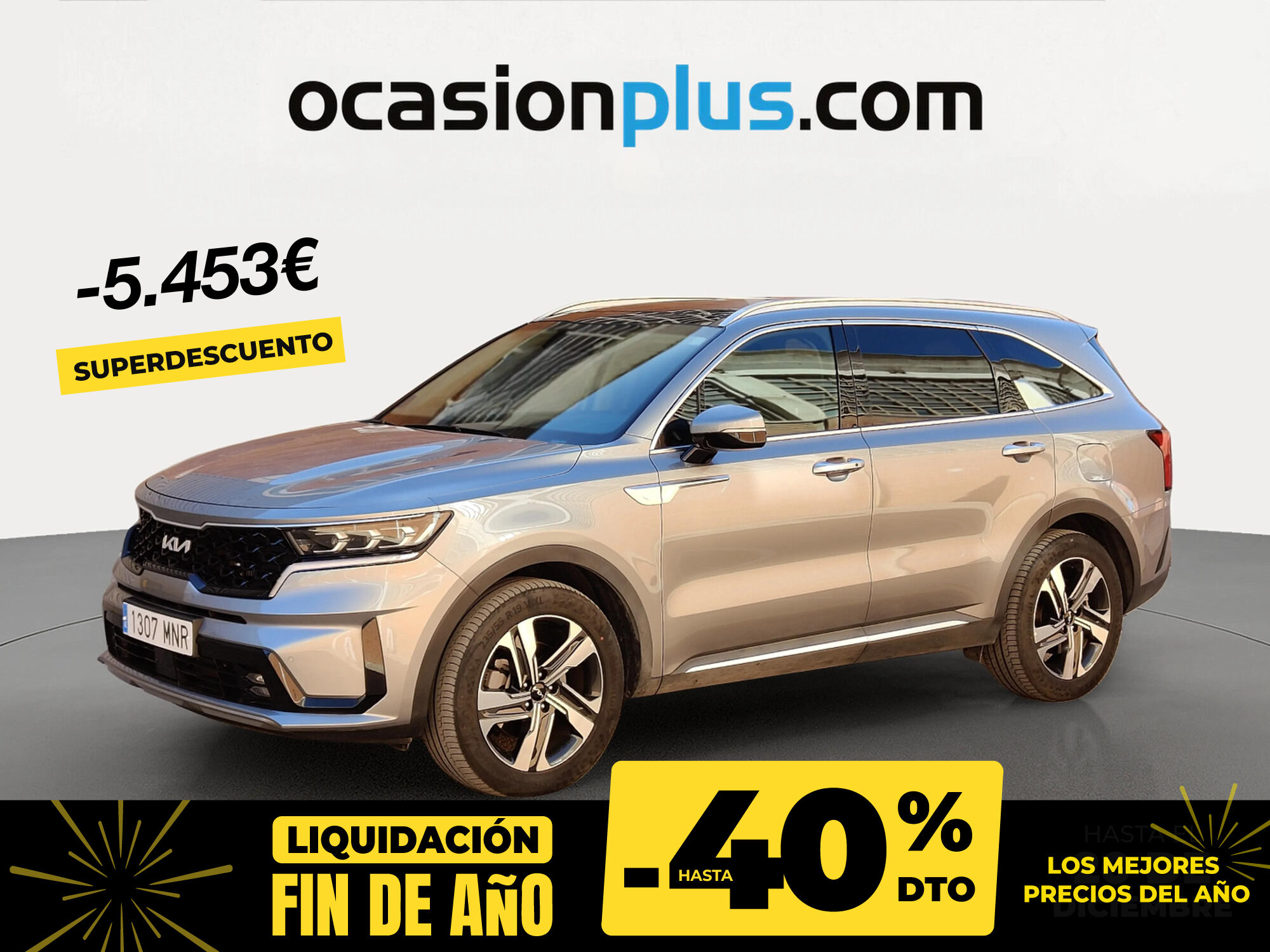 KIA Sorento (1.6 T-GDi PHEV Plus Edition 4x4 195 kW (265 CV)) en Madrid