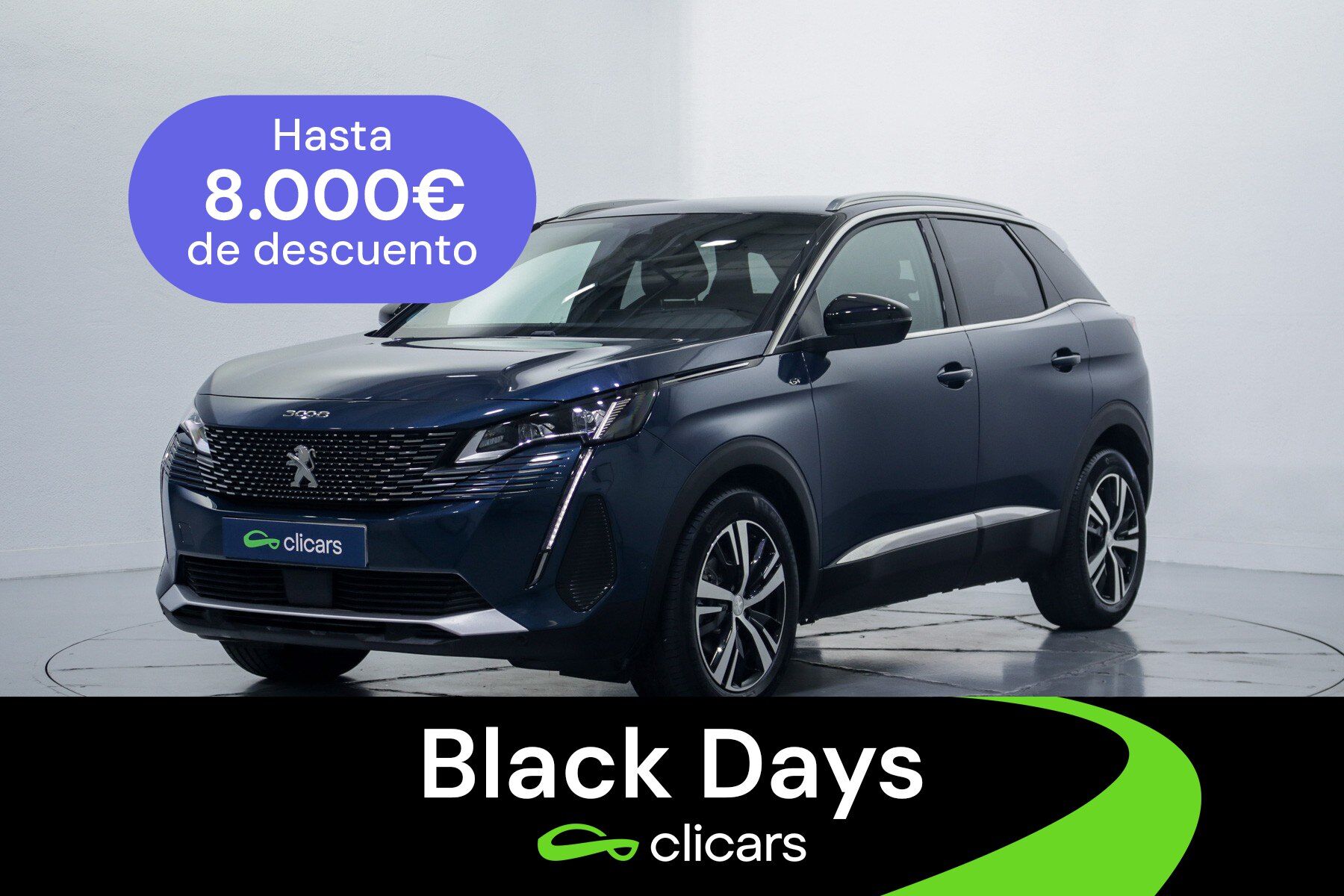 PEUGEOT 3008 (3008 1.5BlueHDi GT S&S EAT8 130) en Madrid