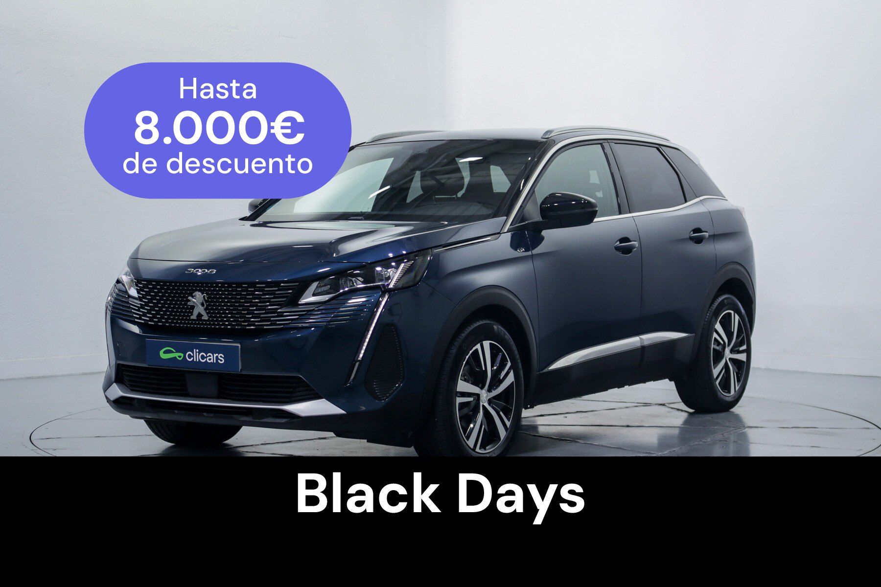 PEUGEOT 3008 (3008 1.5BlueHDi GT S&S EAT8 130) en Madrid