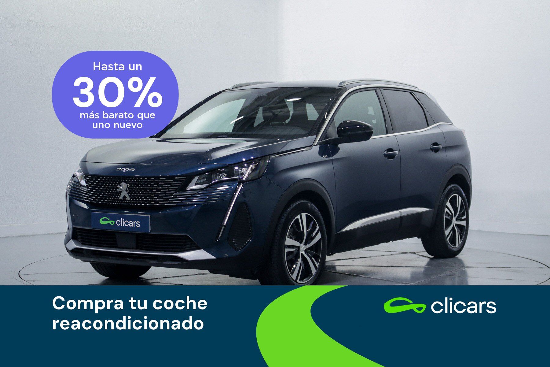 PEUGEOT 3008 (3008 1.5BlueHDi GT S&S EAT8 130) en Madrid