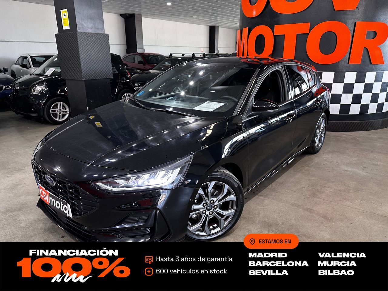 FORD Focus (1.0 Ecob. MHEV 92kW ST-Line Design SIP) en Madrid