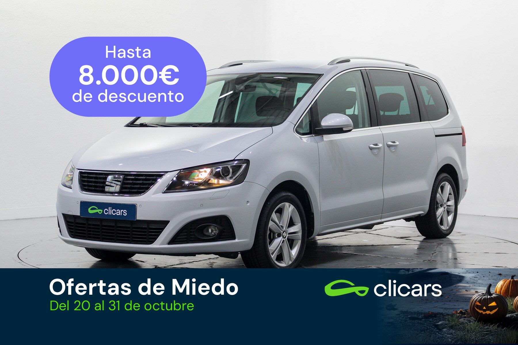 SEAT Alhambra (Alhambra 1.4 TSI S&S Xcellence DSG 7 plazas) en Madrid
