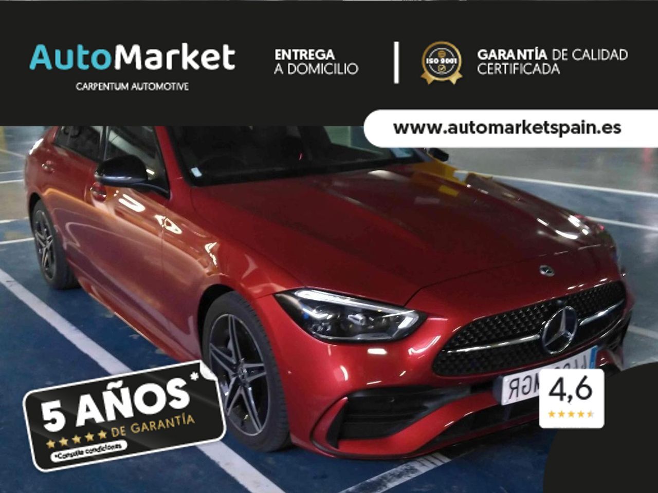 MERCEDES Clase C (C 200 D) en Lugo