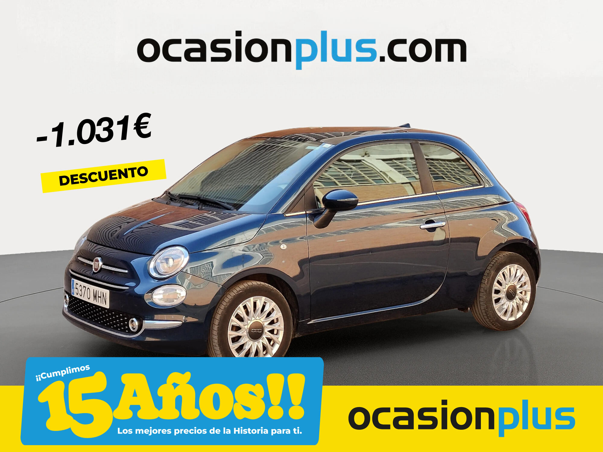 FIAT 500 (1.0 Hybrid Dolcevita 51 kW (70 CV)) en Madrid
