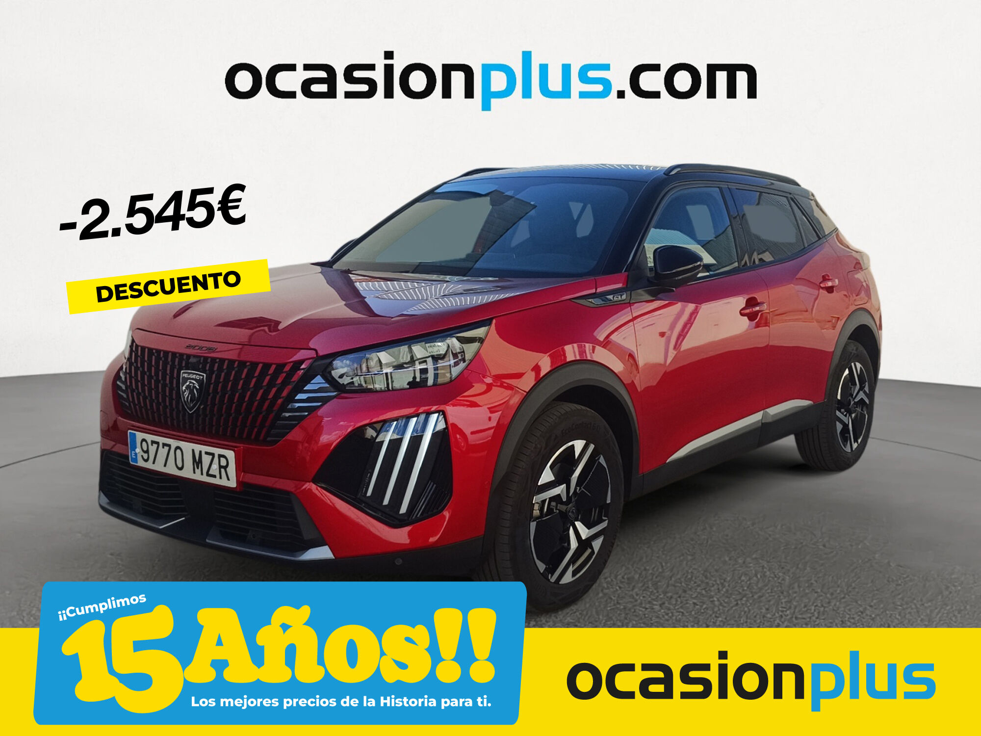 PEUGEOT 2008 (GT Exclusive Hybrid 145 eDCS6 107 kW (145 CV)) en Madrid