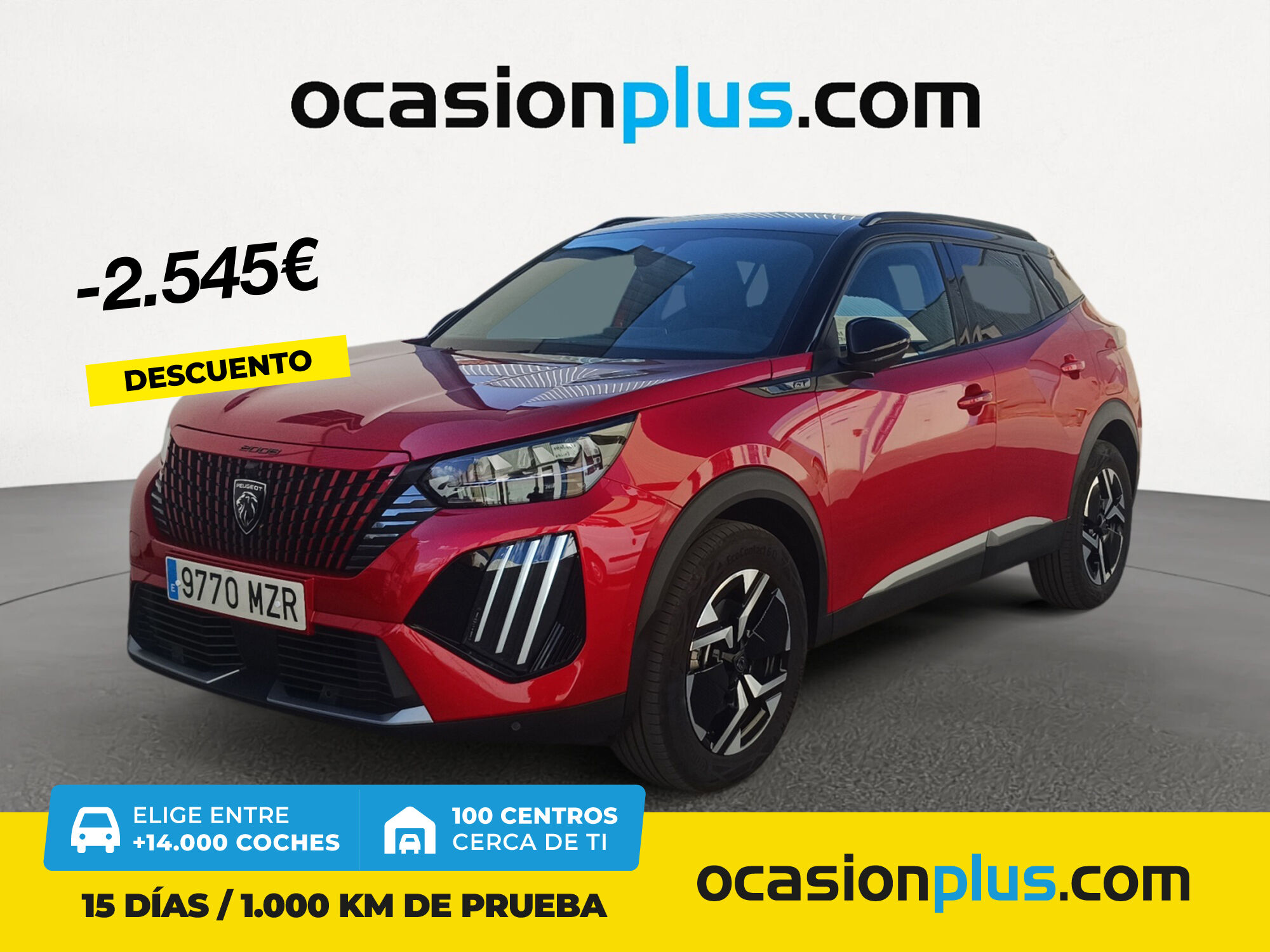 PEUGEOT 2008 (GT Exclusive Hybrid 145 eDCS6 107 kW (145 CV)) en Madrid