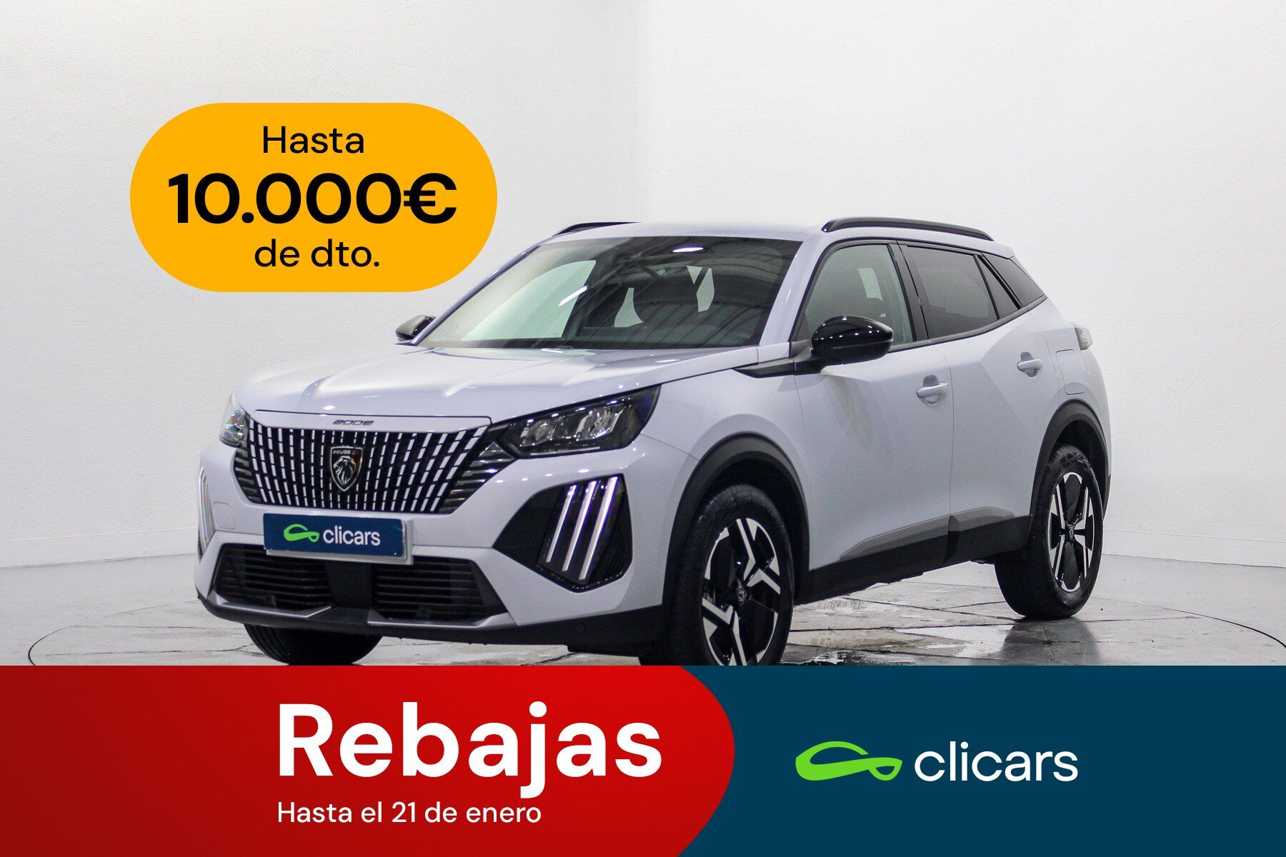 PEUGEOT 2008 (2008 Hybrid 136 Style eDCS6) en Madrid