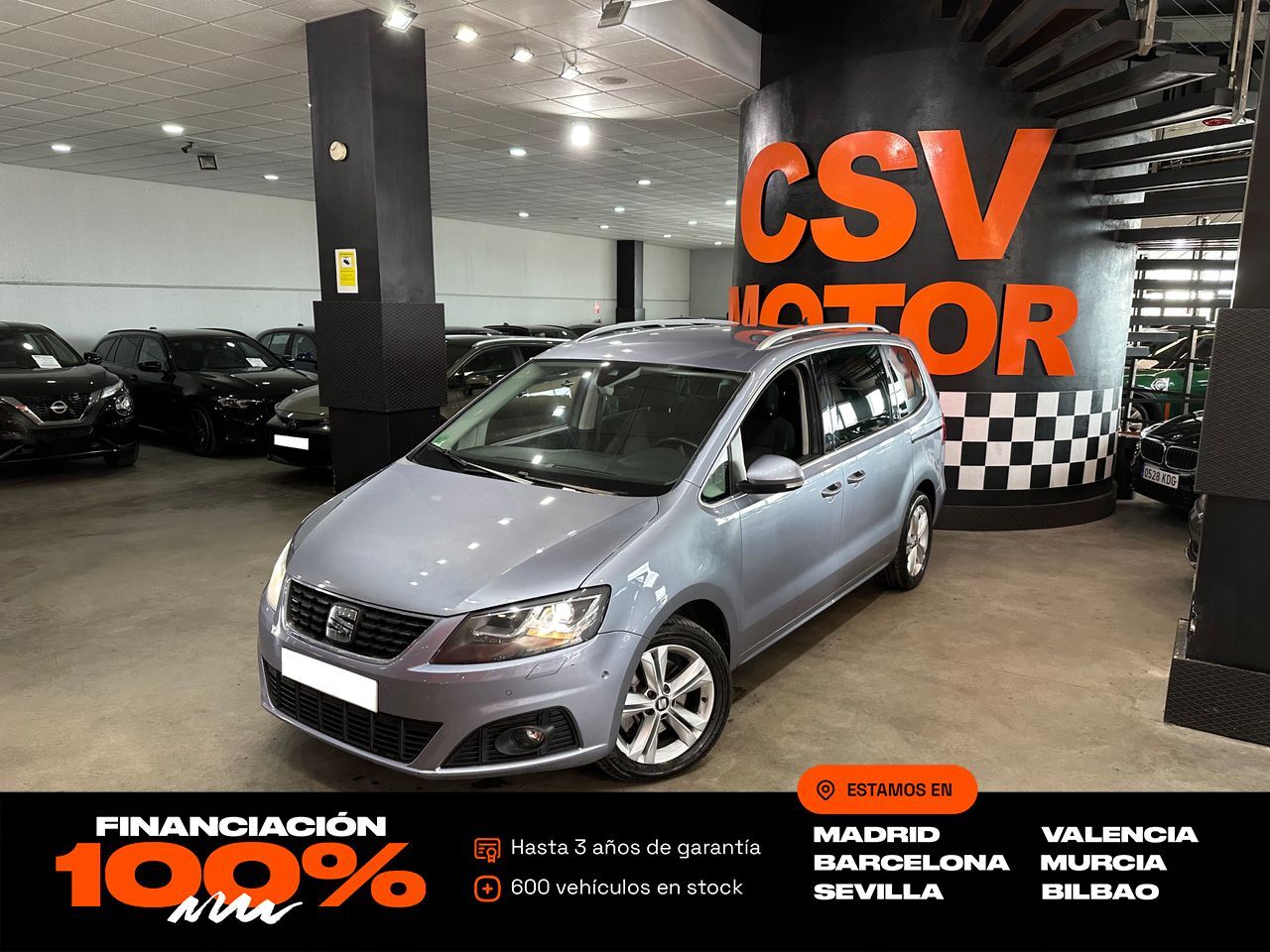 SEAT Alhambra (1.4 TSI 110kW DSG S/S Excellen GO) en Madrid
