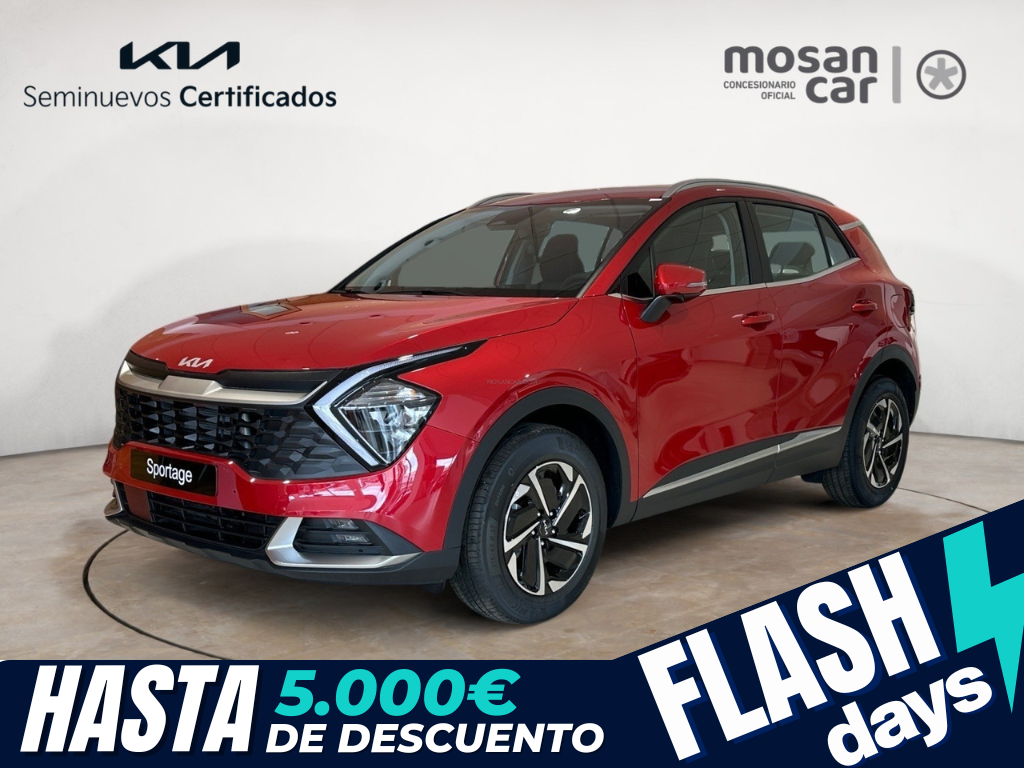 KIA Sportage (1.6 T-GDI MHEV 150 DRIVE GPS LL17 RADAR AV AR+CAM) en Madrid