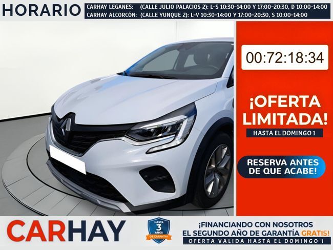 RENAULT Captur (Intens Tce 74kw (100cv) Glp) en Madrid