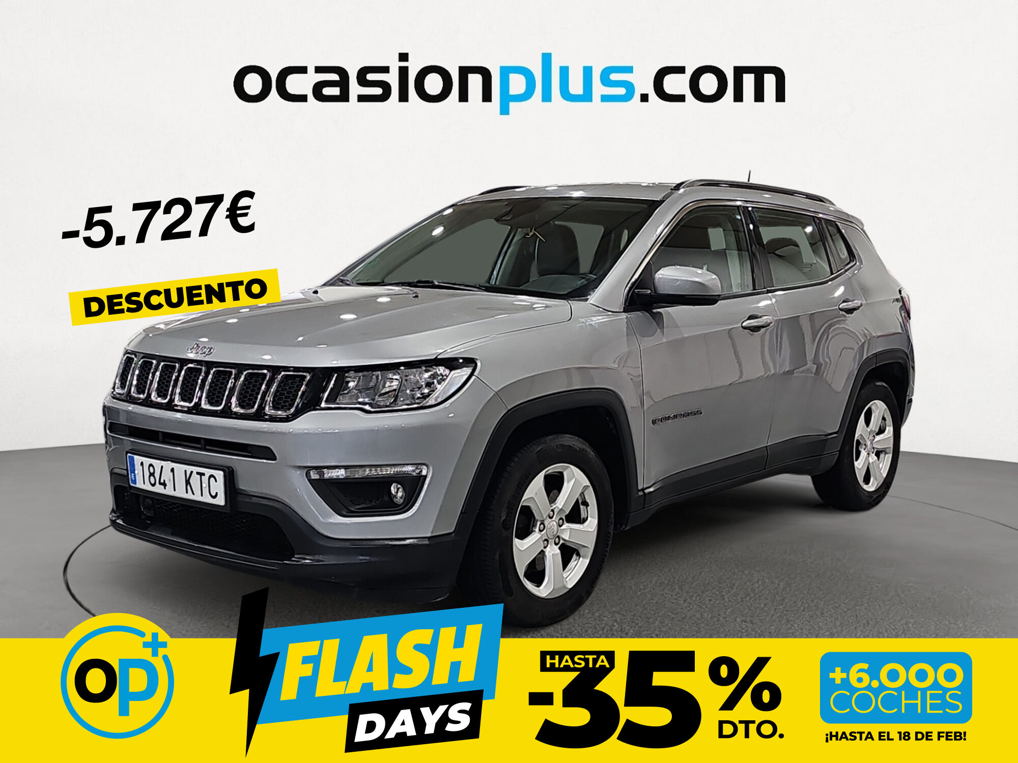 Foto del JEEP Compass 1.4 Multiair Longitude 4x2 103kW