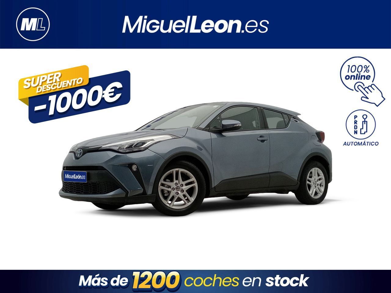 TOYOTA C-HR (1.8 125H Active) en Palmas, Las