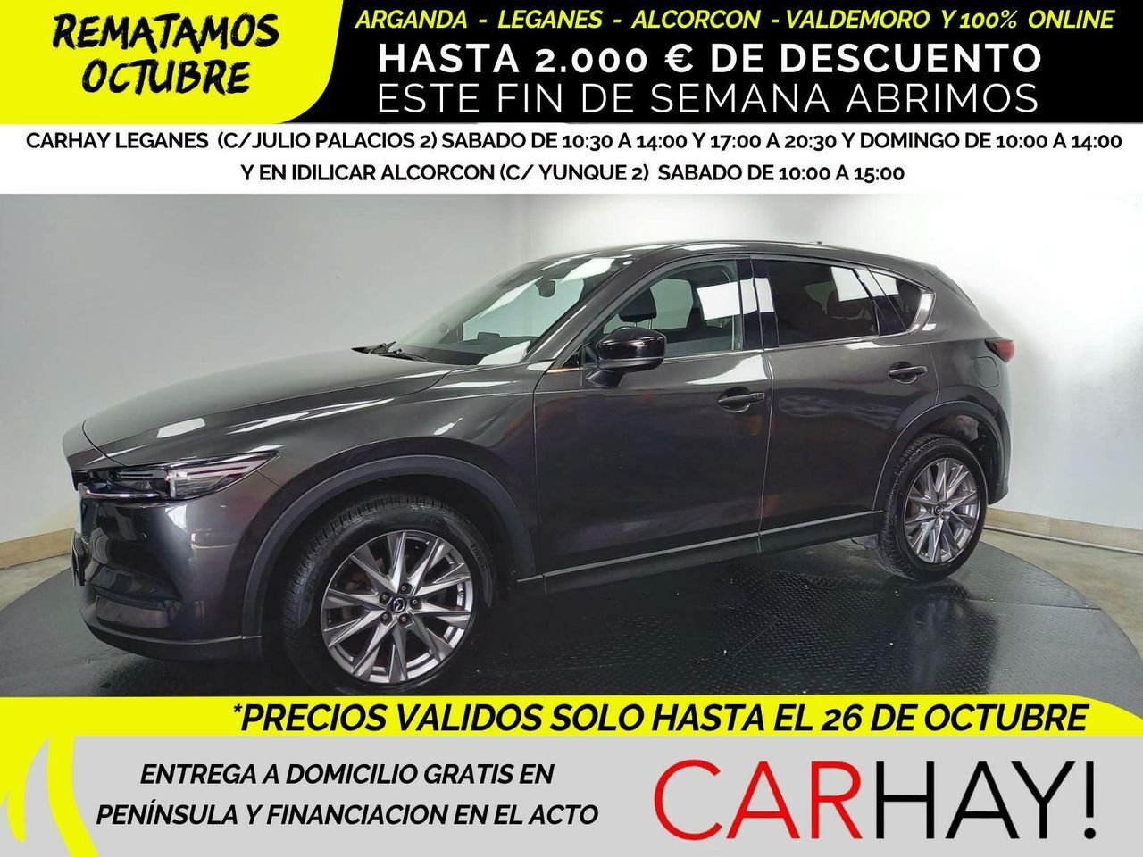 MAZDA CX-5 (2.2 D 110KW ZENITH SAFETY 2WD) en Madrid