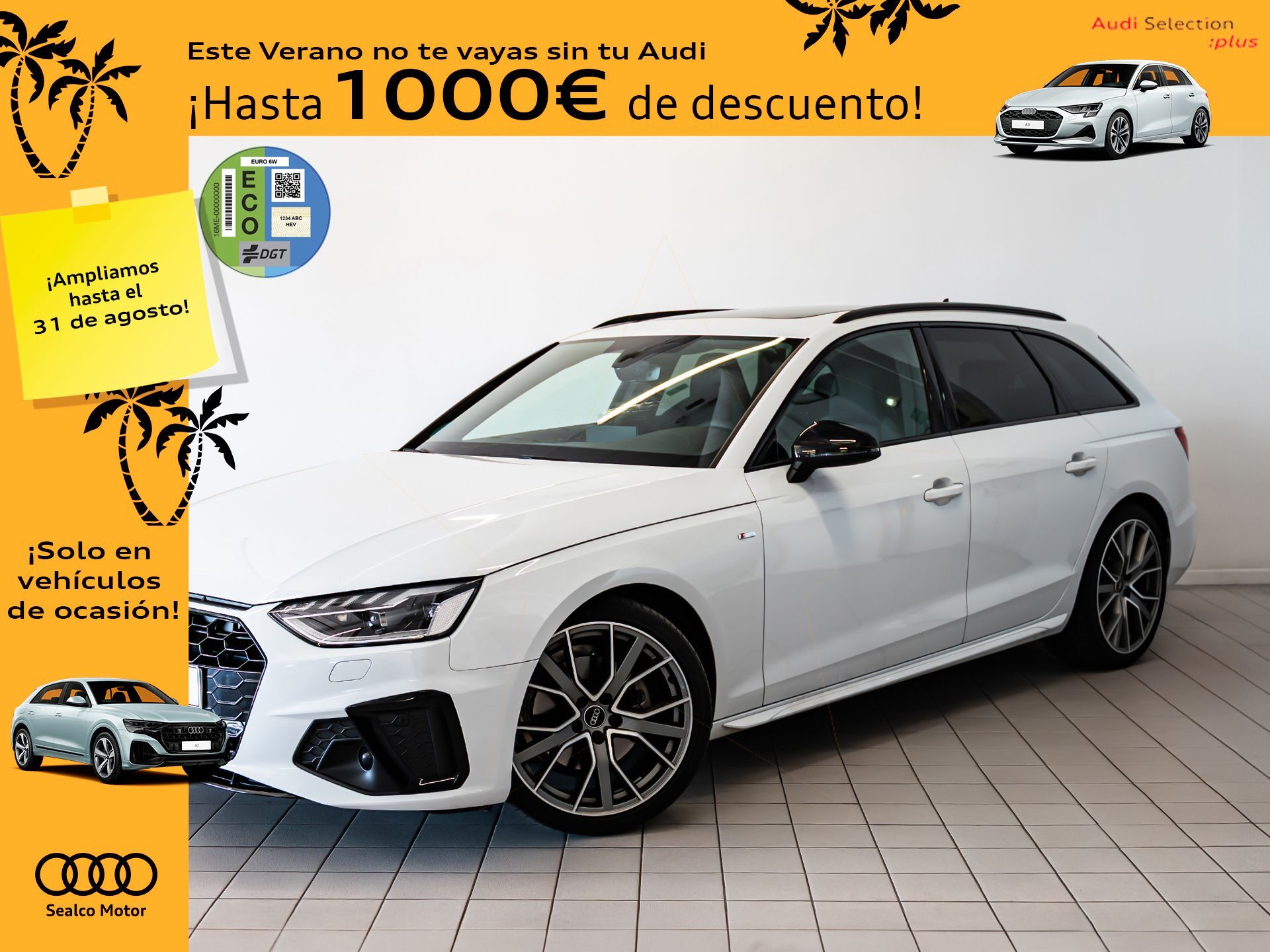 AUDI A4 (35 TDI Black line S tronic 120kW) en Madrid