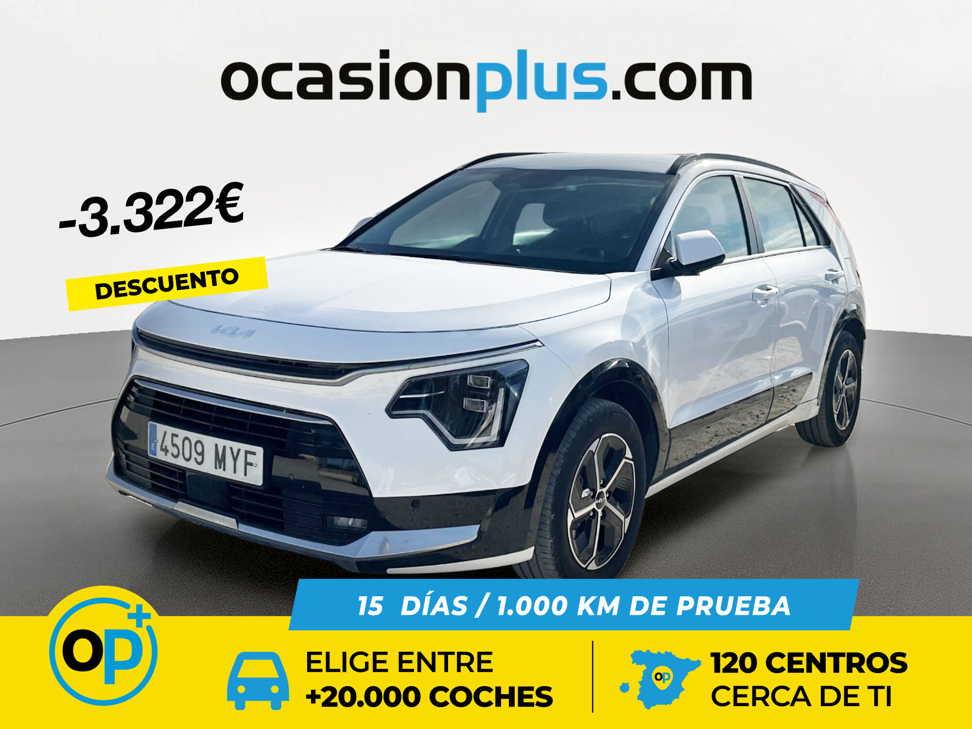 KIA Niro (1.6 GDi HEV Drive 104 kW (141 CV)) en Madrid