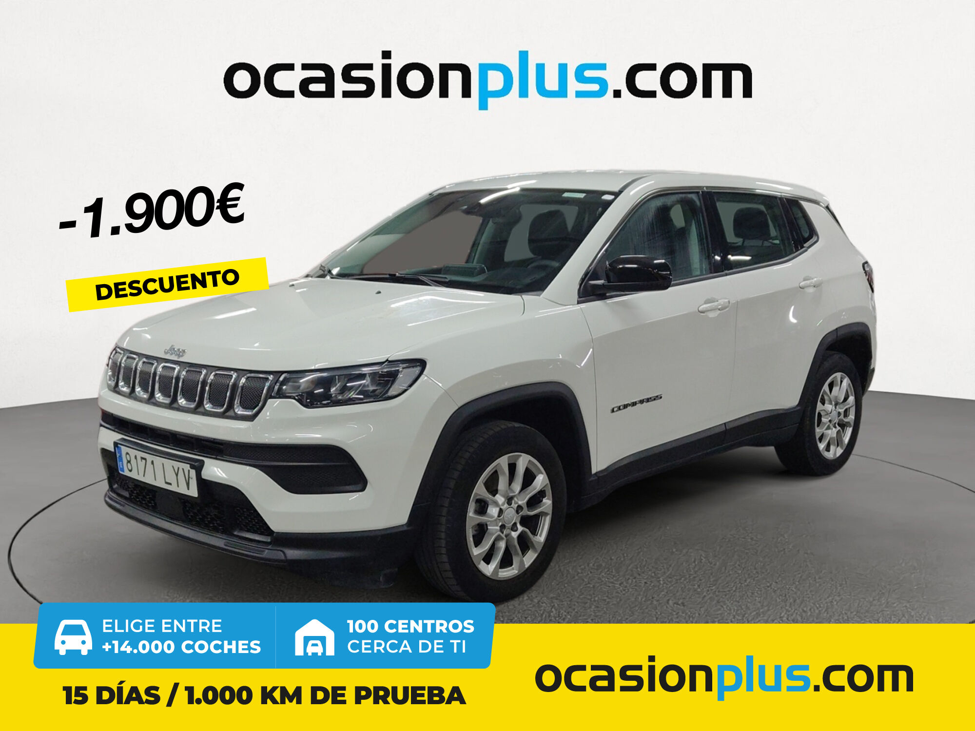 JEEP Compass (1.6 Multijet Longitude 4x2 96 kW (130 CV)) en Madrid