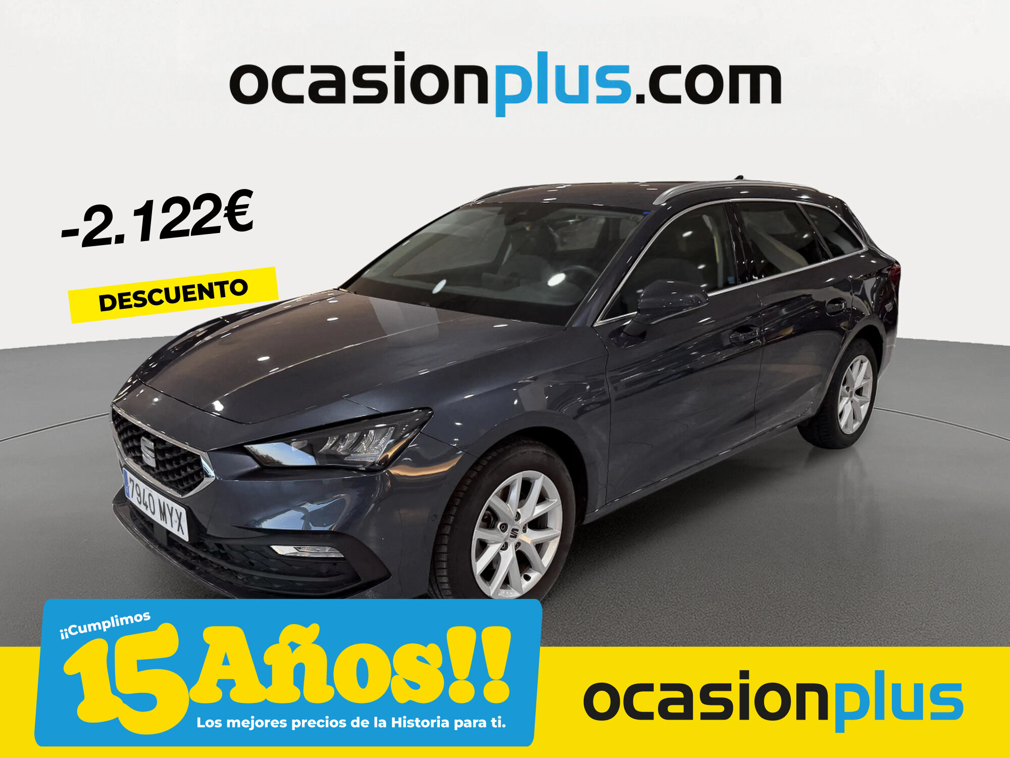 SEAT León (1.5 TSI Style 25 Aniversario 85 kW (115 CV)) en Madrid