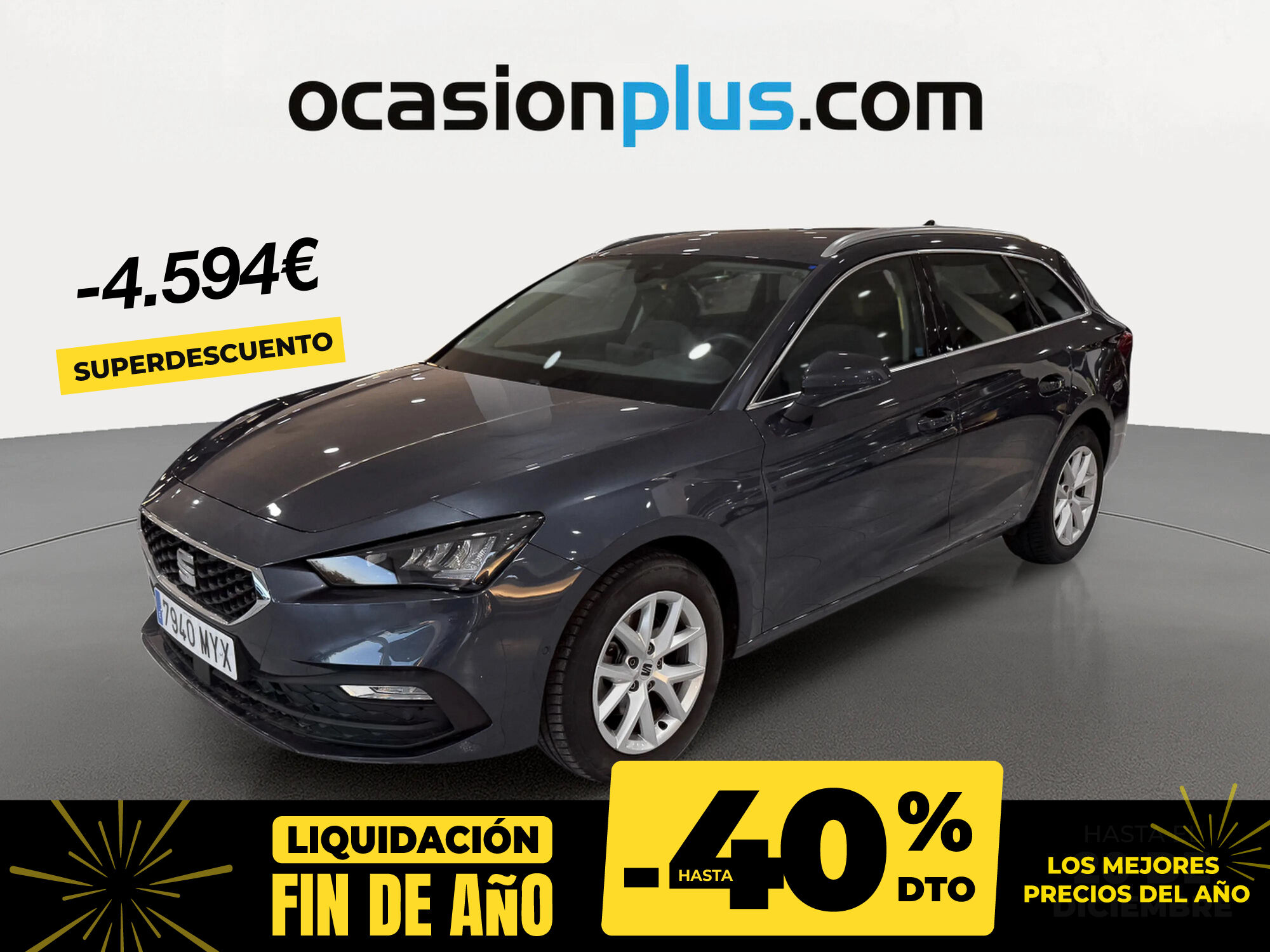 SEAT León (1.5 TSI Style 25 Aniversario 85 kW (115 CV)) en Madrid
