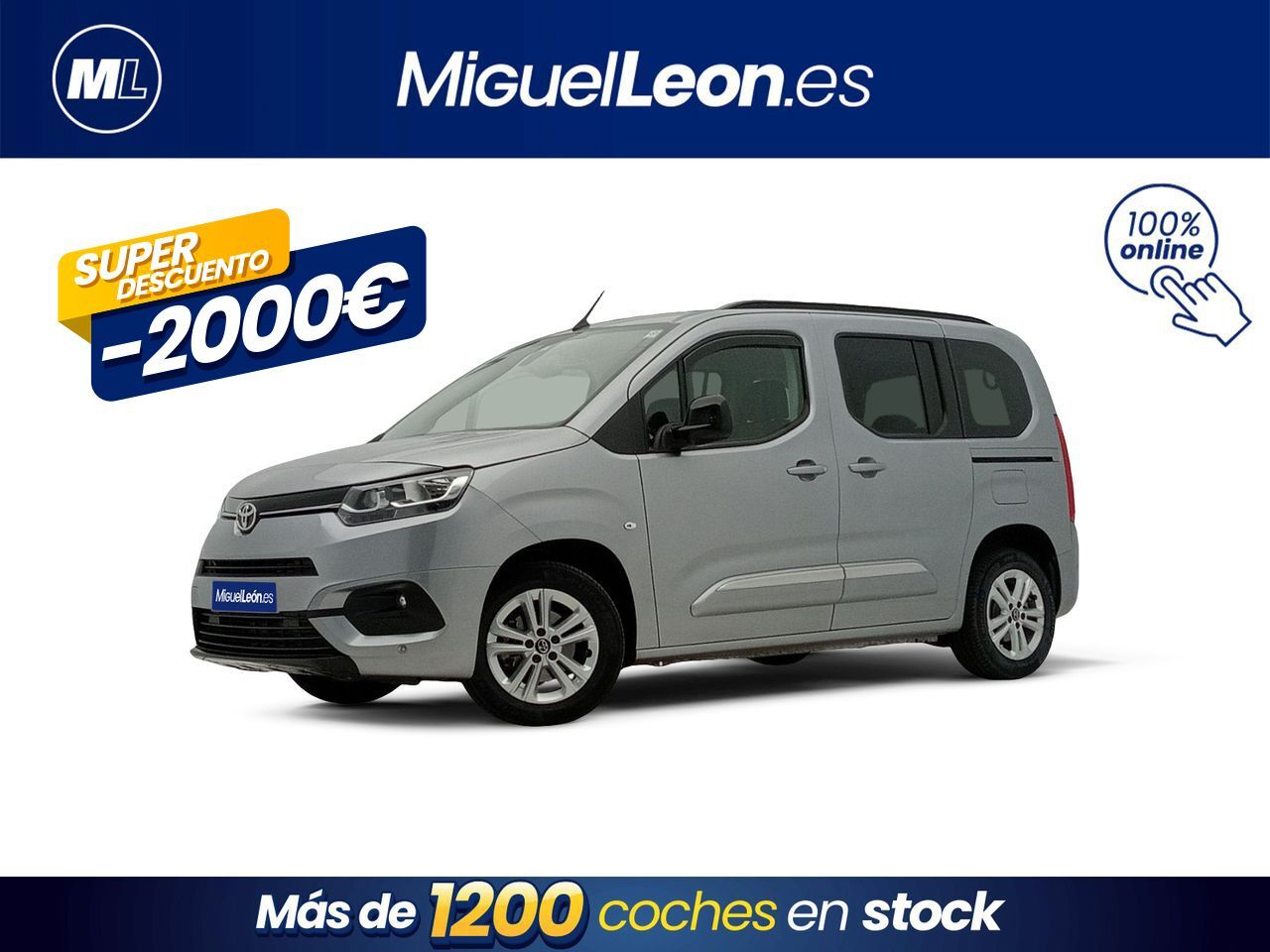 TOYOTA Proace City Verso (1.2 81kW (110CV) Family Active L1) en Palmas, Las