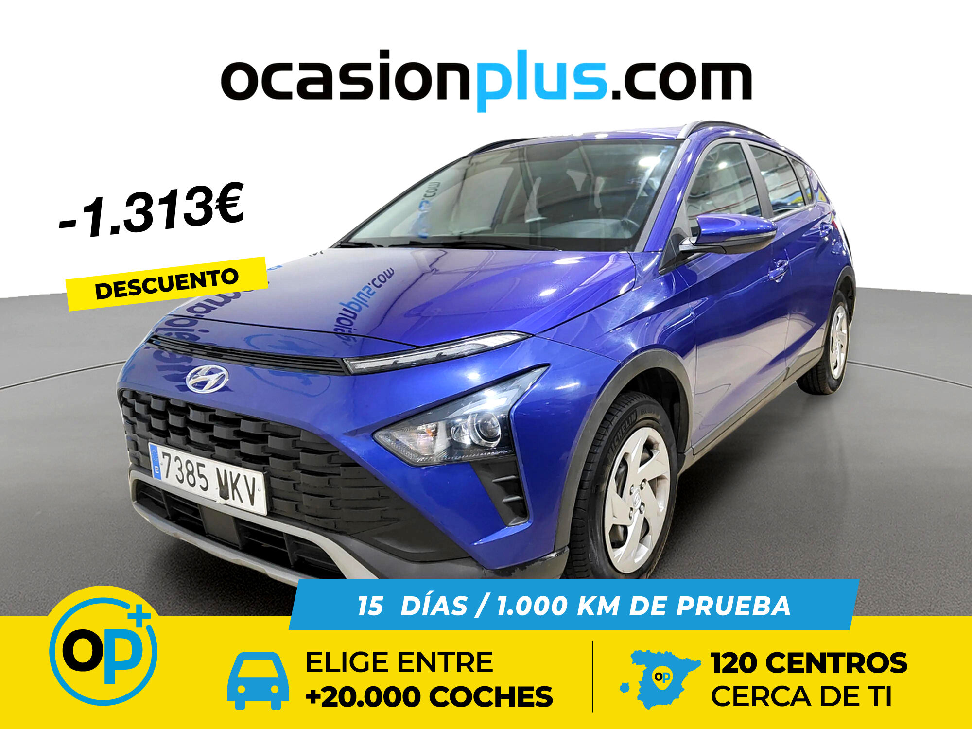 HYUNDAI Bayon (1.2 MPI Klass 62 kW (84 CV)) en Madrid