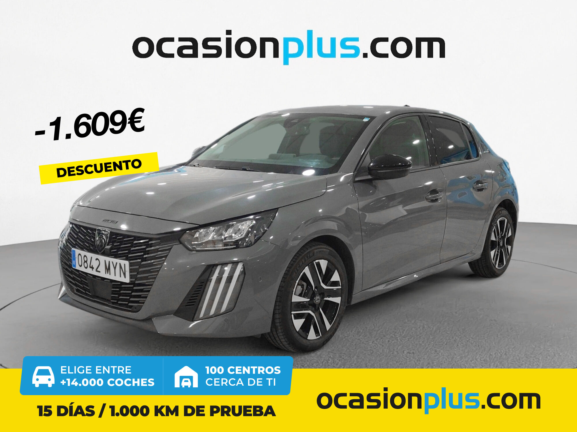PEUGEOT 208 (PureTech 100 Allure 75 kW (100 CV)) en Madrid