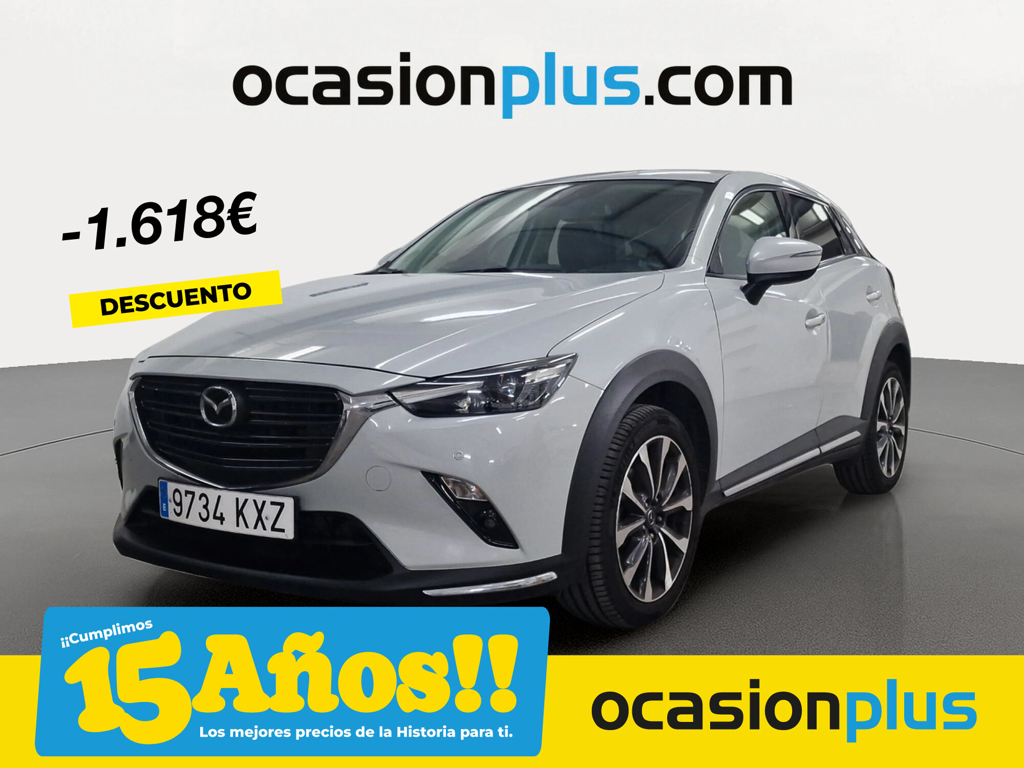 MAZDA CX-3 (1.8 D Zenith 2WD 85 kW (115 CV)) en Madrid