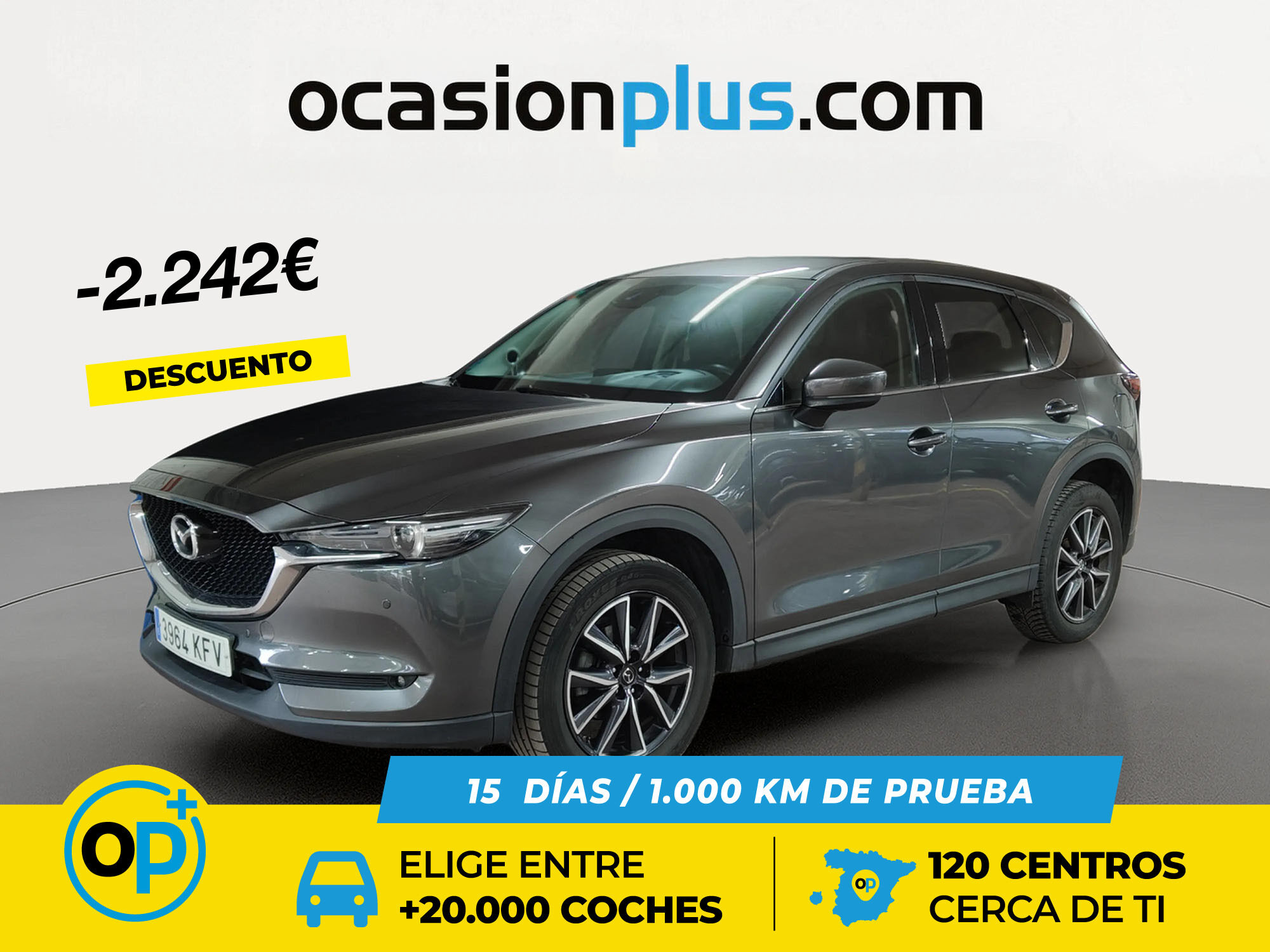 Foto del MAZDA CX-5 2.0 Zenith White Leather 4WD Aut. 118kW