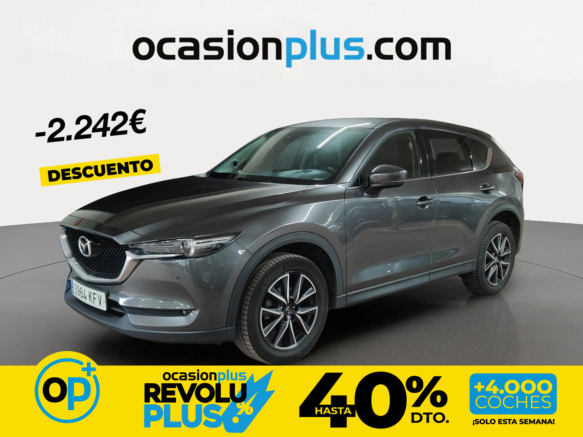 Foto del MAZDA CX-5 2.0 Zenith White Leather 4WD Aut. 118kW