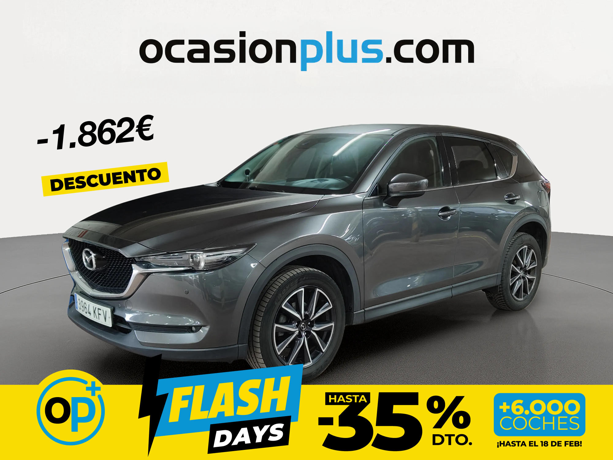 Foto del MAZDA CX-5 2.0 Zenith White Leather 4WD Aut. 118kW