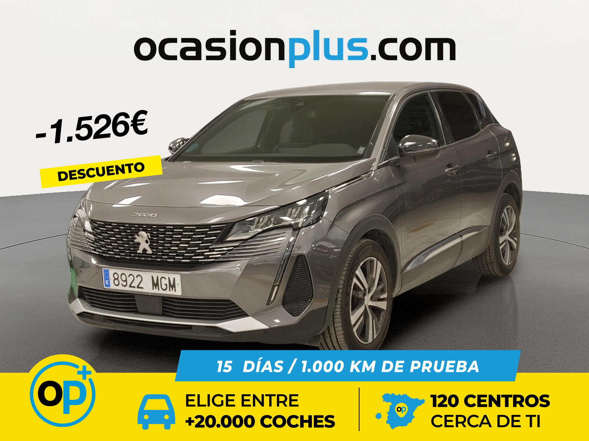 PEUGEOT 3008 (PureTech 130 S&S Allure Pack 96 kW (130 CV)) en Madrid