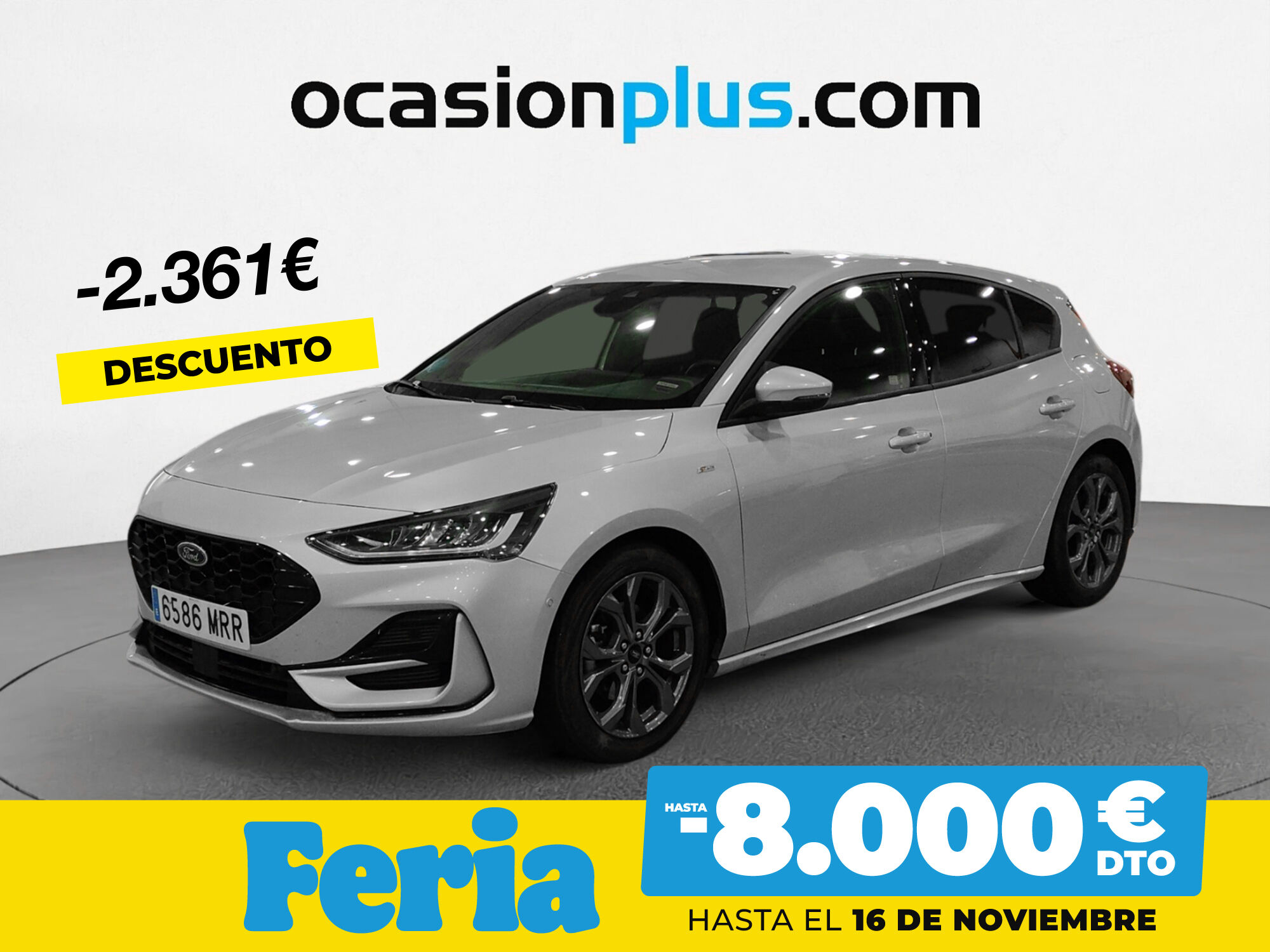 FORD Focus (1.0 Ecoboost MHEV ST-Line Auto 114 kW (155 CV)) en Madrid