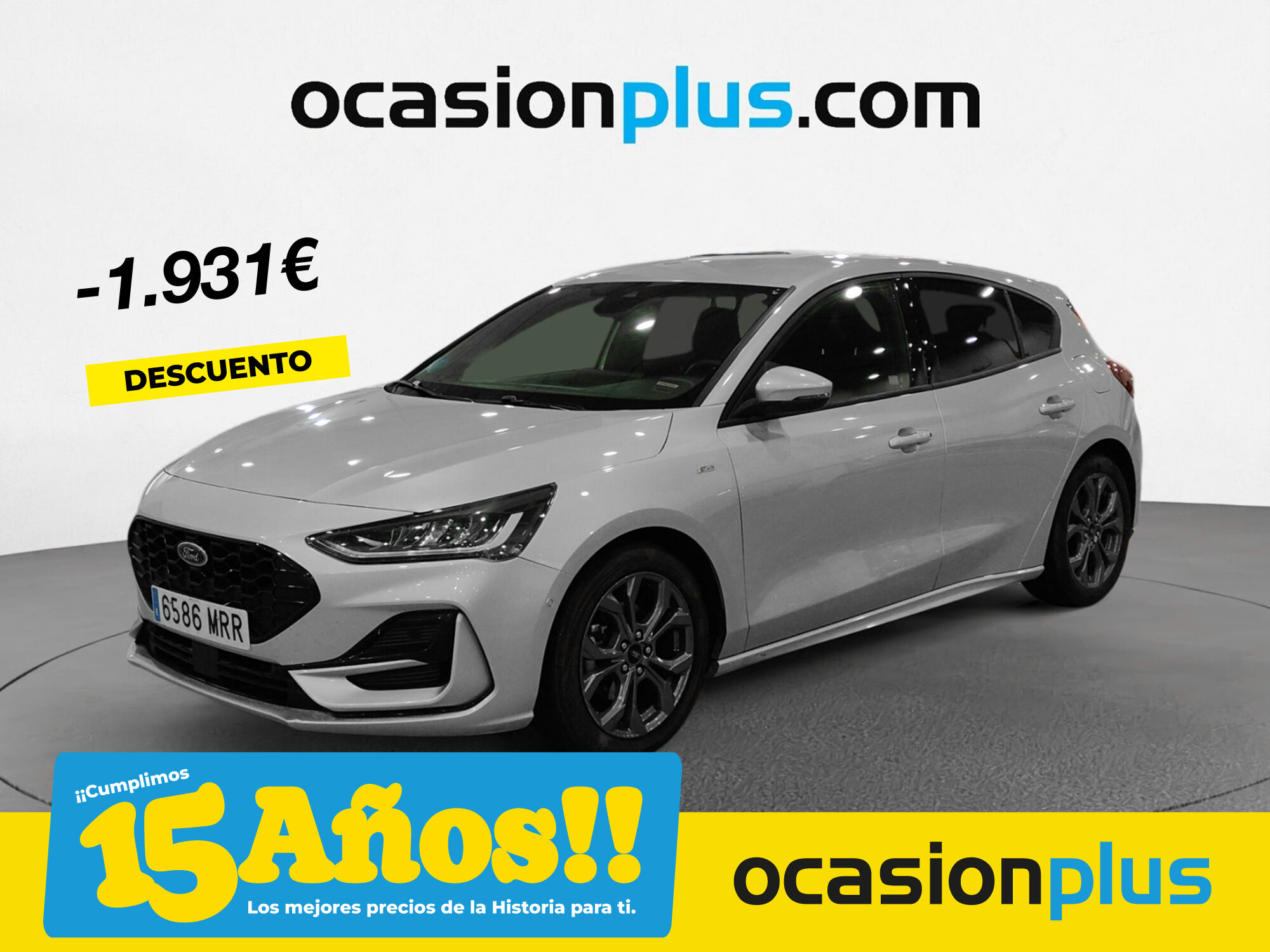 FORD Focus (1.0 Ecoboost MHEV ST-Line Auto 114 kW (155 CV)) en Madrid