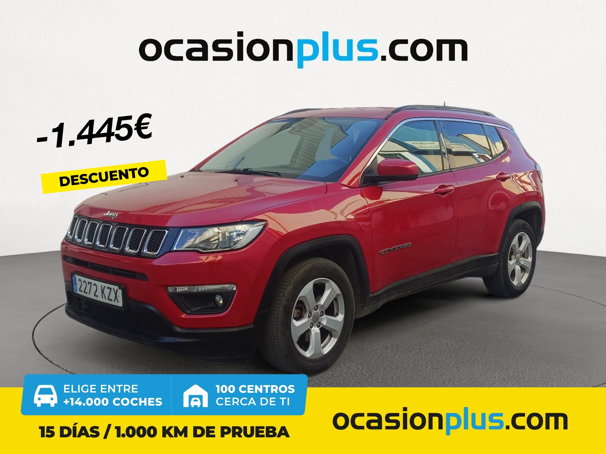 JEEP Compass (1.6 Multijet Longitude 4x2 88 kW (120 CV)) en Madrid