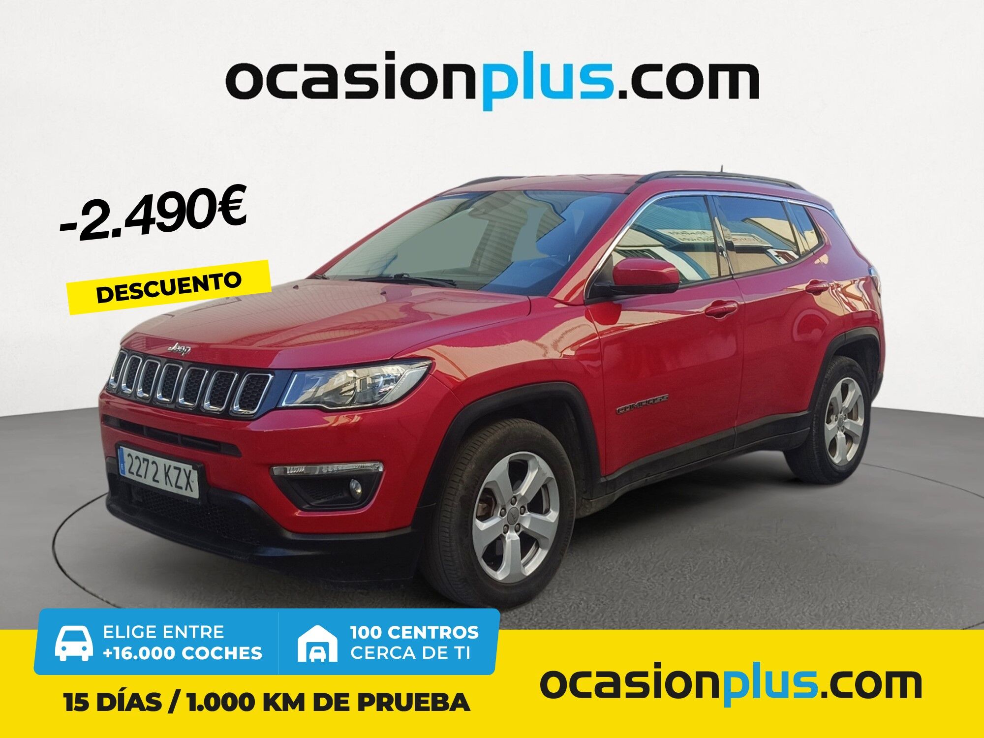 JEEP Compass (1.6 Multijet Longitude 4x2 88 kW (120 CV)) en Madrid