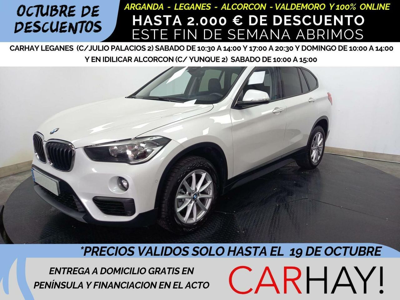 BMW X1 (1.5I SDRIVE18 OPF (EU6D-TEMP)) en Madrid