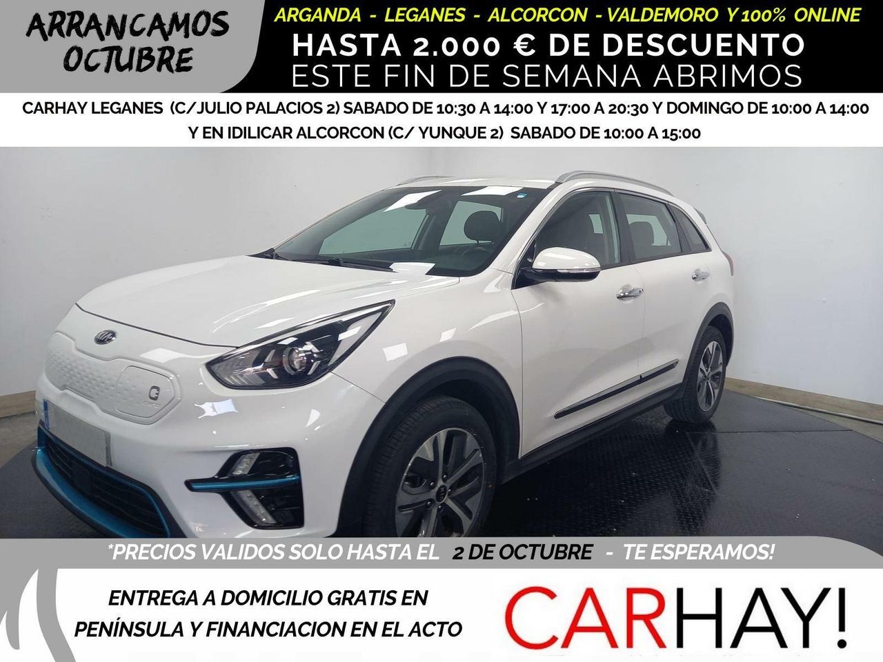 KIA Niro (DRIVE 150KW 204CV - 460KM AUTONOMIA) en Madrid