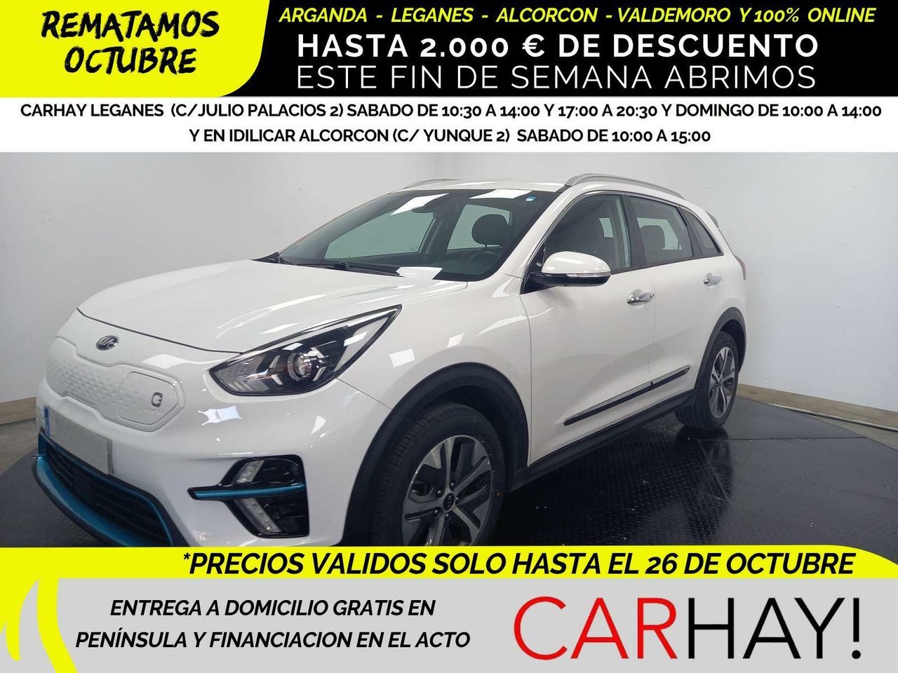 KIA Niro (DRIVE 150KW 204CV - 460KM AUTONOMIA) en Madrid