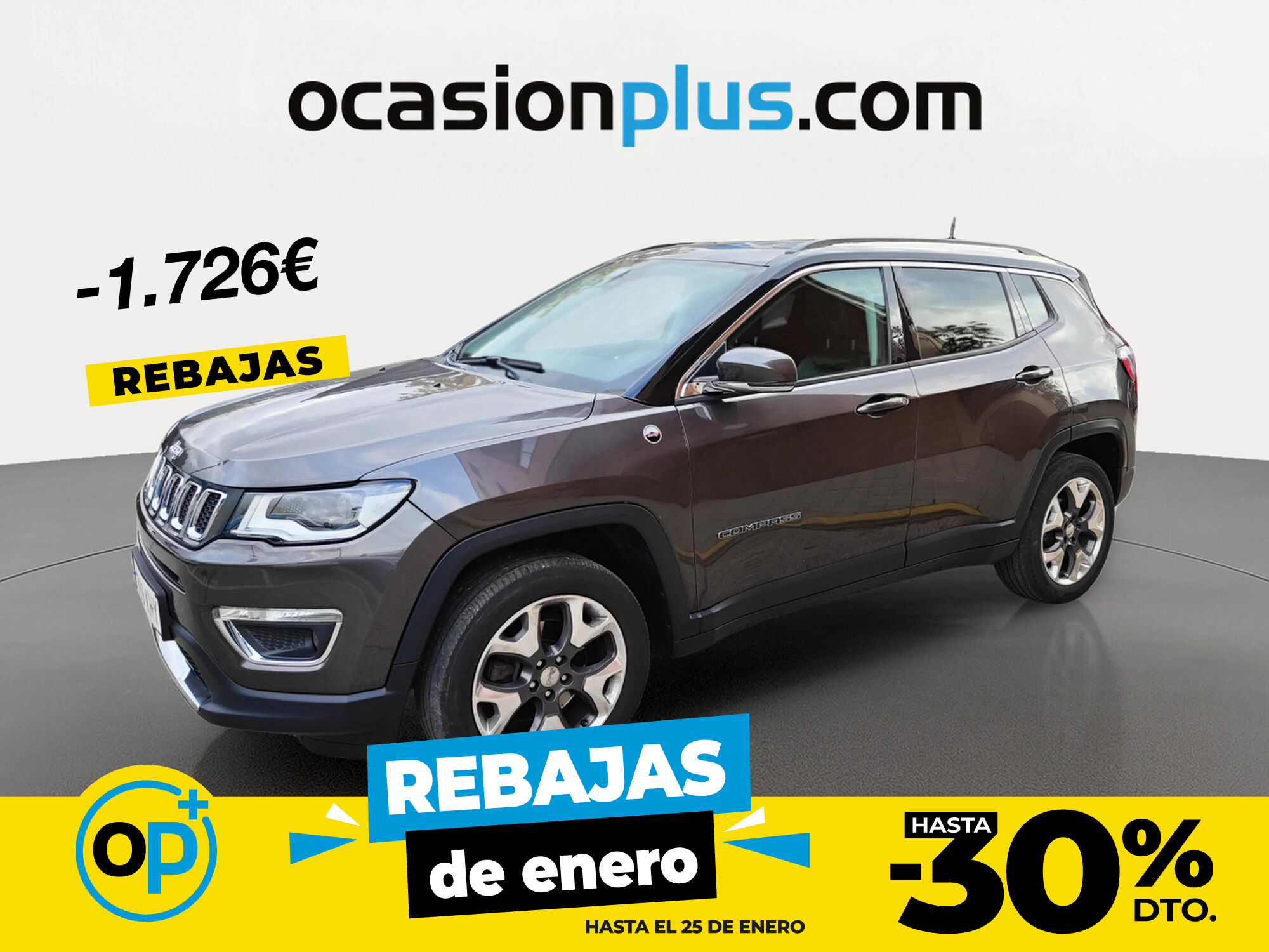 JEEP Compass (1.4 Multiair Limited 4x4 AD Auto 125 kW (170 CV)) en Madrid