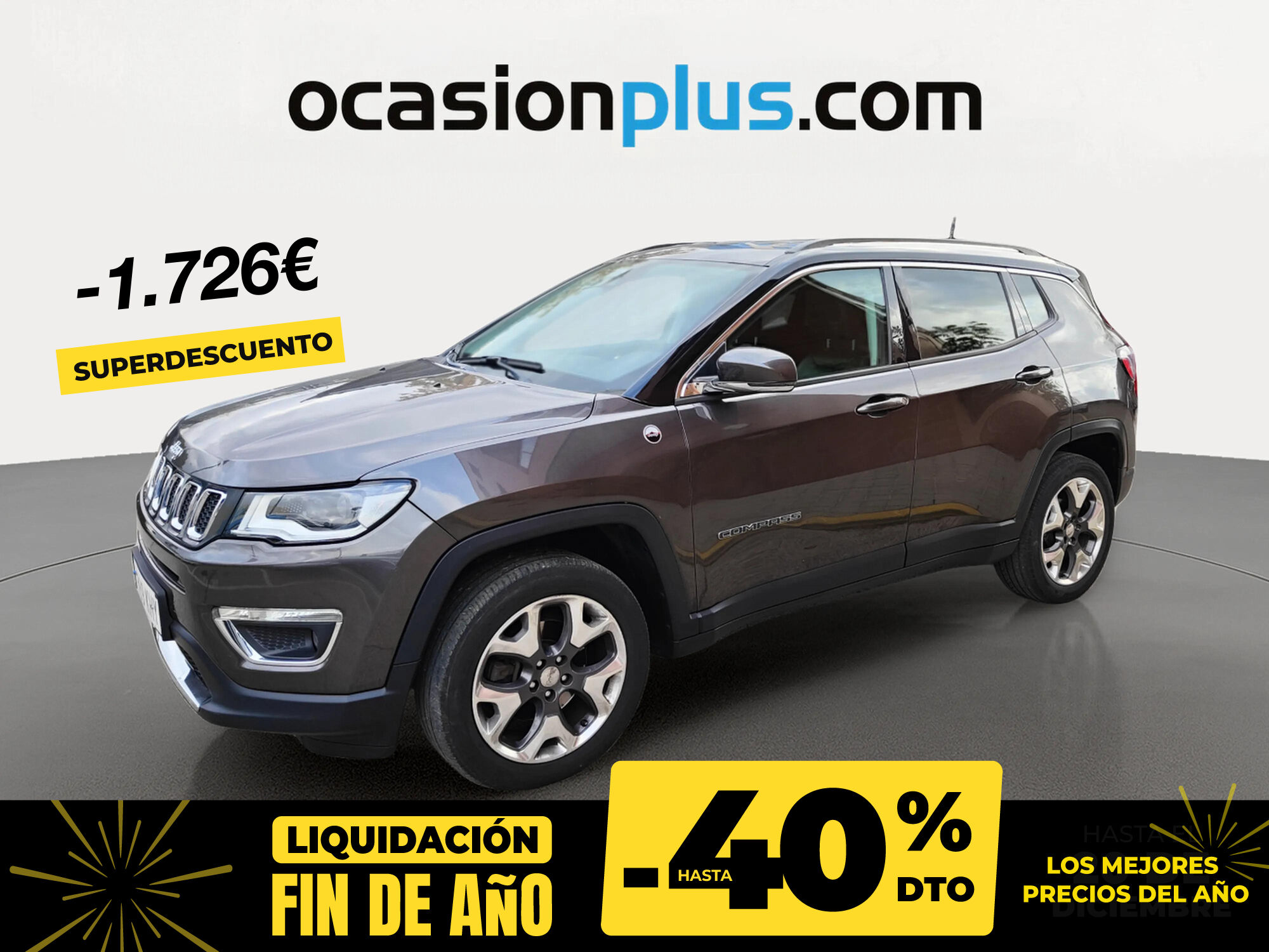 JEEP Compass (1.4 Multiair Limited 4x4 AD Auto 125 kW (170 CV)) en Madrid