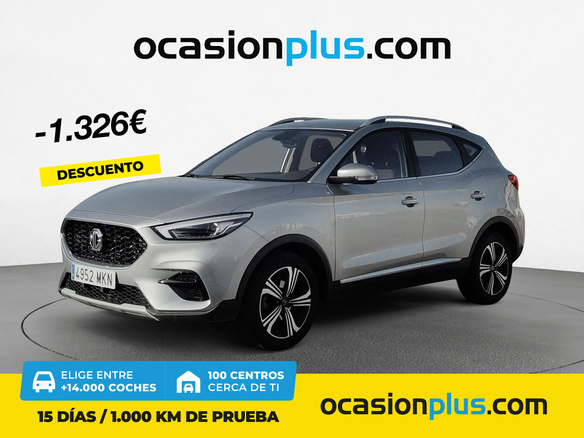 MG ZS (1.5 Comfort 78 kW (106 CV)) en Madrid