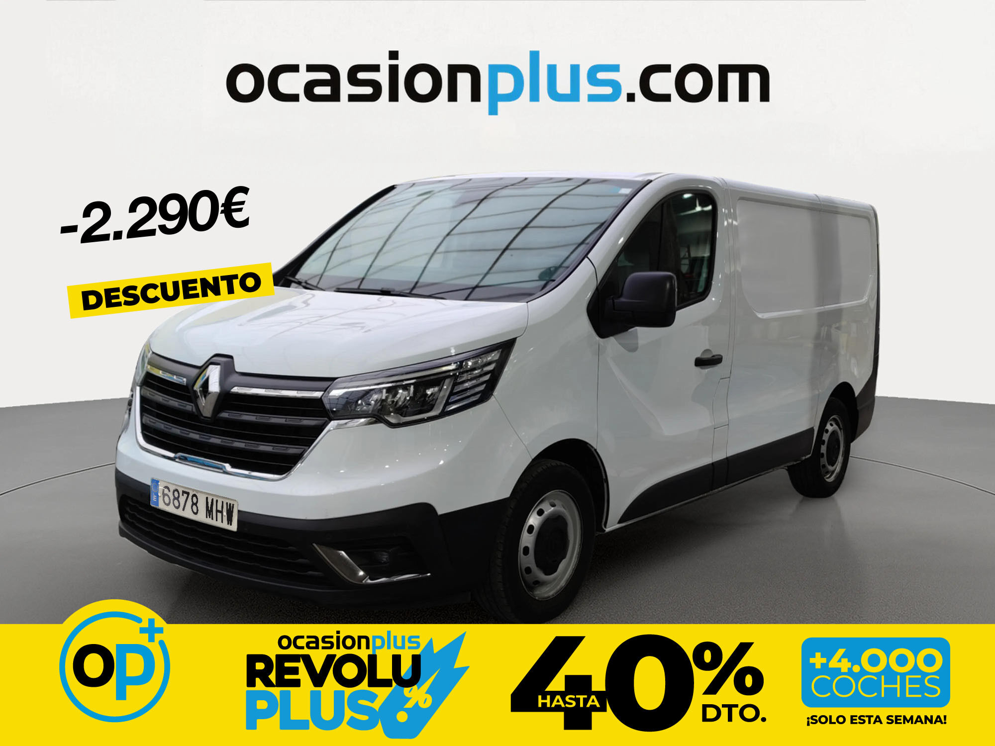 Foto del RENAULT Trafic Furgón L2H1 BluedCi 96kW CU aumentada
