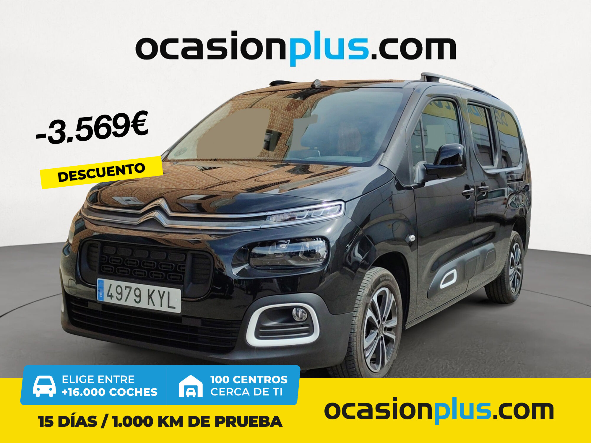 CITROEN Berlingo (BlueHDi 130 S&S Talla XL Shine 96 kW (130 CV)) en Madrid