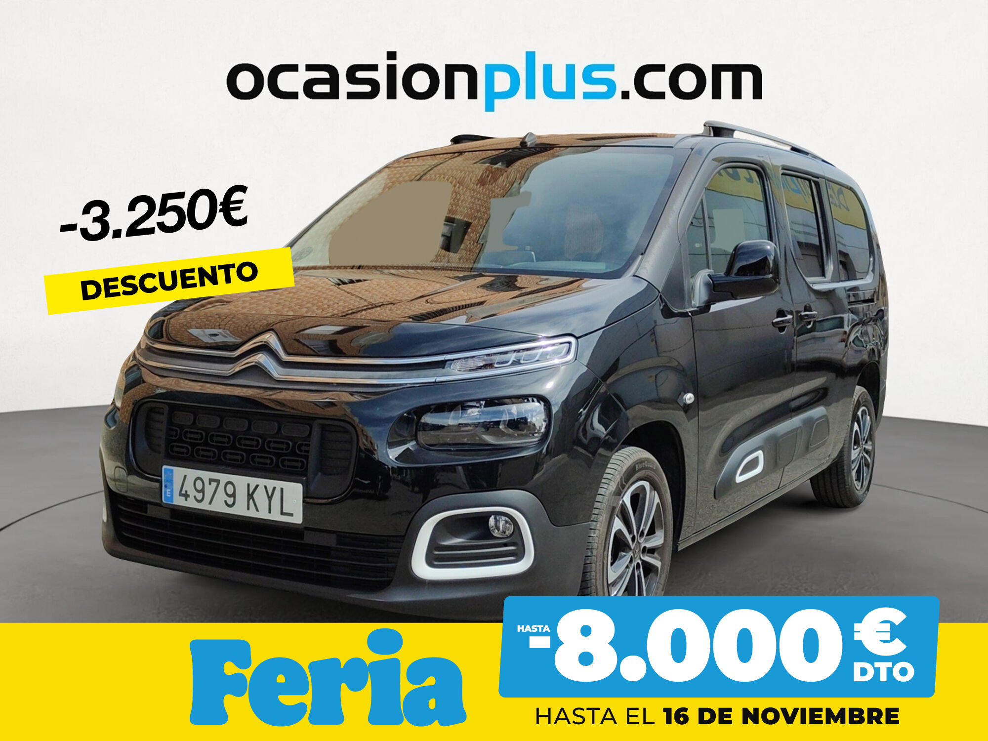 CITROEN Berlingo (BlueHDi 130 S&S Talla XL Shine 96 kW (130 CV)) en Madrid