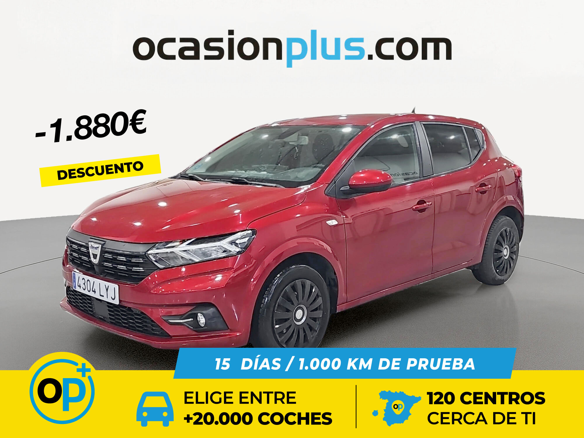 DACIA Sandero (Comfort ECO-G 74 kW (100 CV)) en Madrid